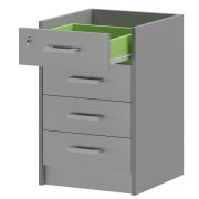 Корпус тумбы приставной Арго АТ-05 Серый