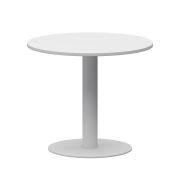 Стол круглый Арго-М АМ-Д90 Белый/Белый