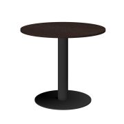 Стол круглый Арго-М АМ-Д90 Дуб венге/Антрацит