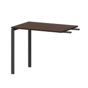 Бриф-приставка на металлокаркасе Арго-М АМ-090.60 Дуб венге/Антрацит