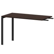 Бриф-приставка на металлокаркасе Арго-М АМ-120.60 Дуб венге/Антрацит