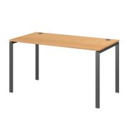 Стол на металлокаркасе Арго-М АМ-002 Ольха/Антрацит