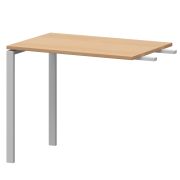 Бриф-приставка на металлокаркасе Арго-М АМ-090.60 Ольха/Белый