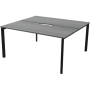 Бенч двойной на 2 рабочих места Аргентум-МП НТМП.П.Б2-120 Лиственница/Антрацит