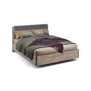 Кровать «Стокгольм» 160 с подъемным механизмом Дуб гранж песочный