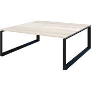Стол переговорный на металлокаркасе Аргентум-МП НТМП.О-200.11 Сосна винтер/Антрацит