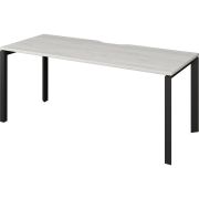 Стол на металлокаркасе Аргентум-МП НТМП.П-180 Сосна винтер/Антрацит