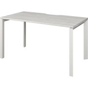 Стол на металлокаркасе  Аргентум-МП НТМП.П-120 Сосна винтер/Белый