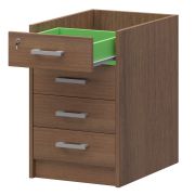 Корпус тумбы приставной Арго АТ-07 Орех