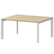 Стол переговорный на металлокаркасе Аргентум-МП НТМП.П.140.11 Баттл Рок/Антрацит