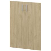 Двери из ЛДСП к широким стеллажам Аргентум НТ-601.2.Ф Баттл Рок