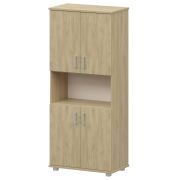 Стеллаж высокий полузакрытый Аргентум «НТ-580;НТ-600.2;НТ-600.2» Баттл Рок