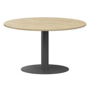 Стол переговорный Аргентум-МП НТМ-D120 Баттл Рок/Антрацит