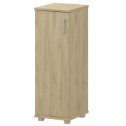 Стеллаж низкий узкий закрытый Аргентум «НТ-440;НТ-601» Баттл Рок