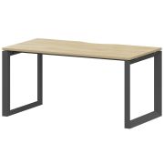 Стол на металлокаркасе Аргентум-МП НТМП.О-140 Баттл Рок/Антрацит