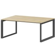 Стол переговорный на металлокаркасе Аргентум-МП НТМП.О.160.11 Баттл Рок/Антрацит