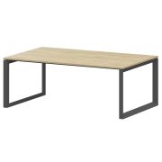 Стол переговорный на металлокаркасе Аргентум-МП НТМП.О.180.11 Баттл Рок/Антрацит