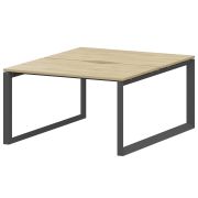 Бенч двойной на 2 рабочих места на металлокаркасе Аргентум-МП НТМП.О.Б2-120 Баттл Рок/Антрацит