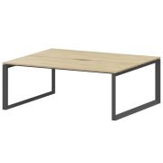 Бенч двойной на 2 рабочих места на металлокаркасе Аргентум-МП НТМП.О.Б2-200 Баттл Рок/Антрацит