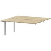 Модуль двойной на металлокаркасе Аргентум-МП НТМП.ПО.Б2-160Э Баттл Рок/Белый