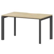 Стол на металлокаркасе Аргентум-МП НТМП.П-120 Баттл Рок/Антрацит