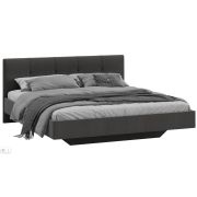 Кровать «Элис» тип1 180*200 (без подъемного мех.) Исп.2 Велюр Графит